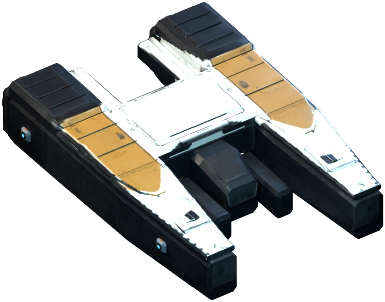 The Courier, your first ship in Freightfall